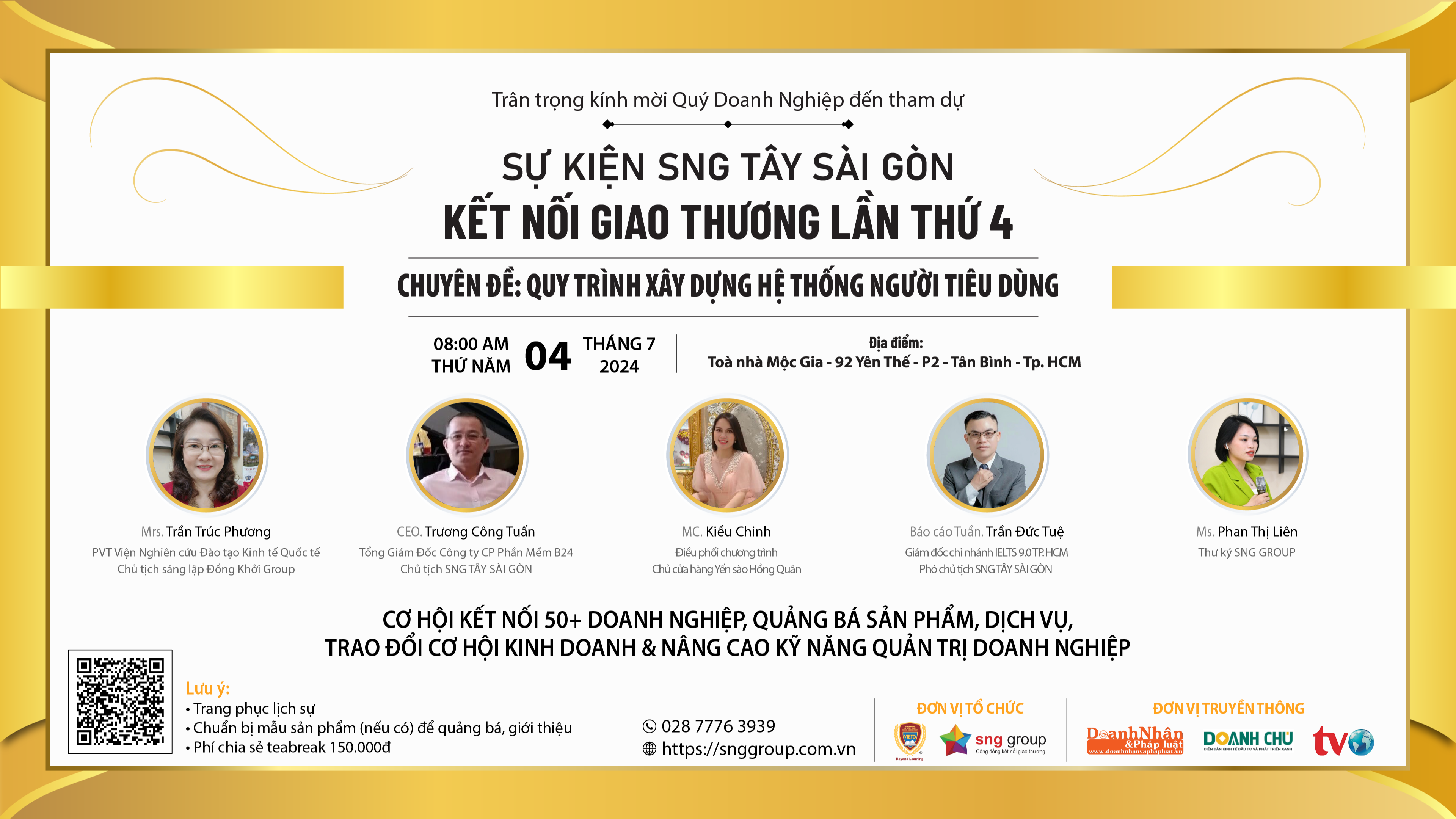 SNG Tây Sài Gòn - Kết Nối Giao Thương Lần 4